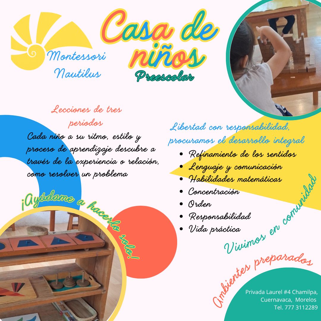 Casa de niños folleto